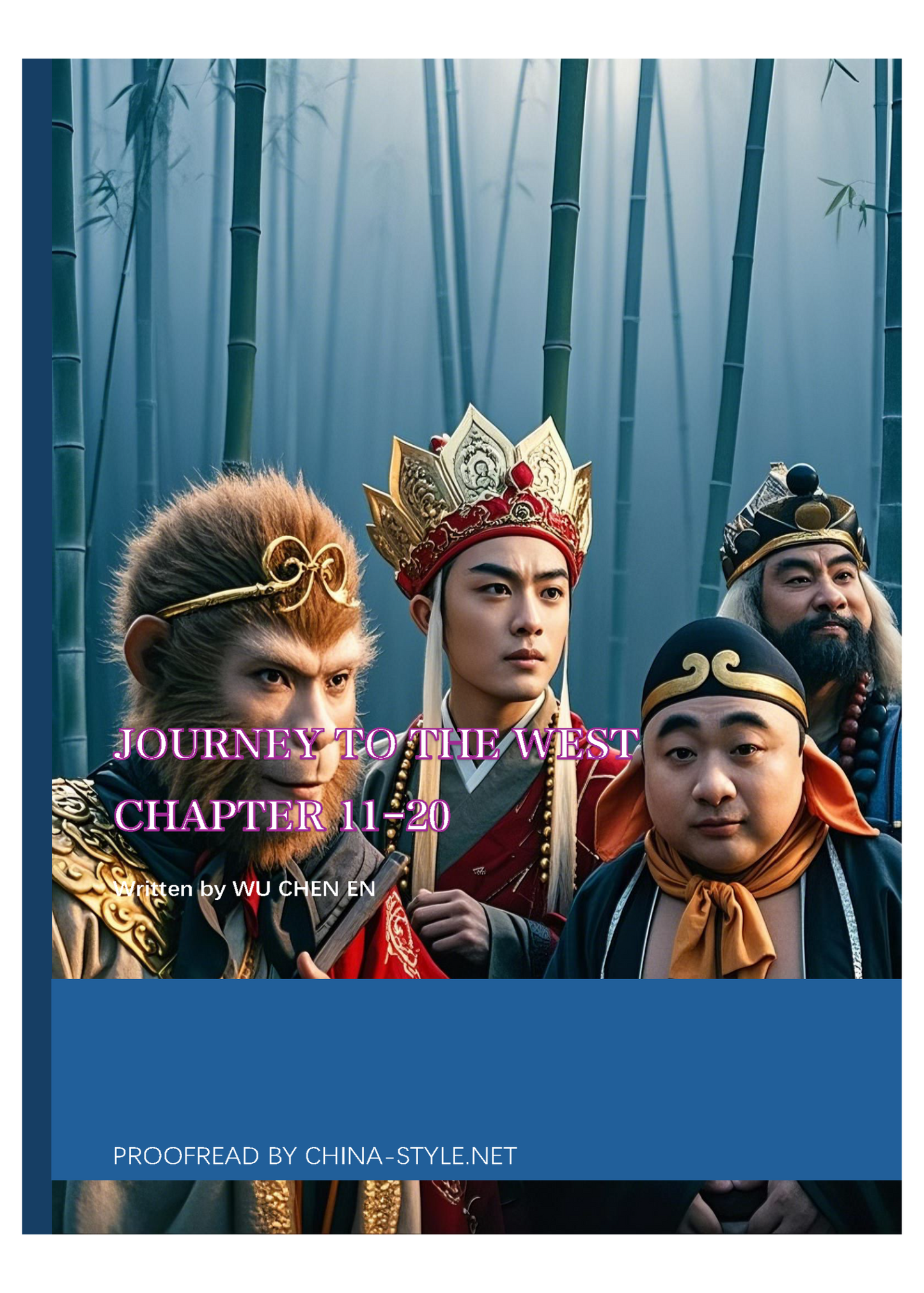 Journey to the West Chapter 11-20|WU KONG|西游记英文版|‌‌Classical Chinese Literature|China-Style.net